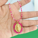 Colar Virgem Maria Colors